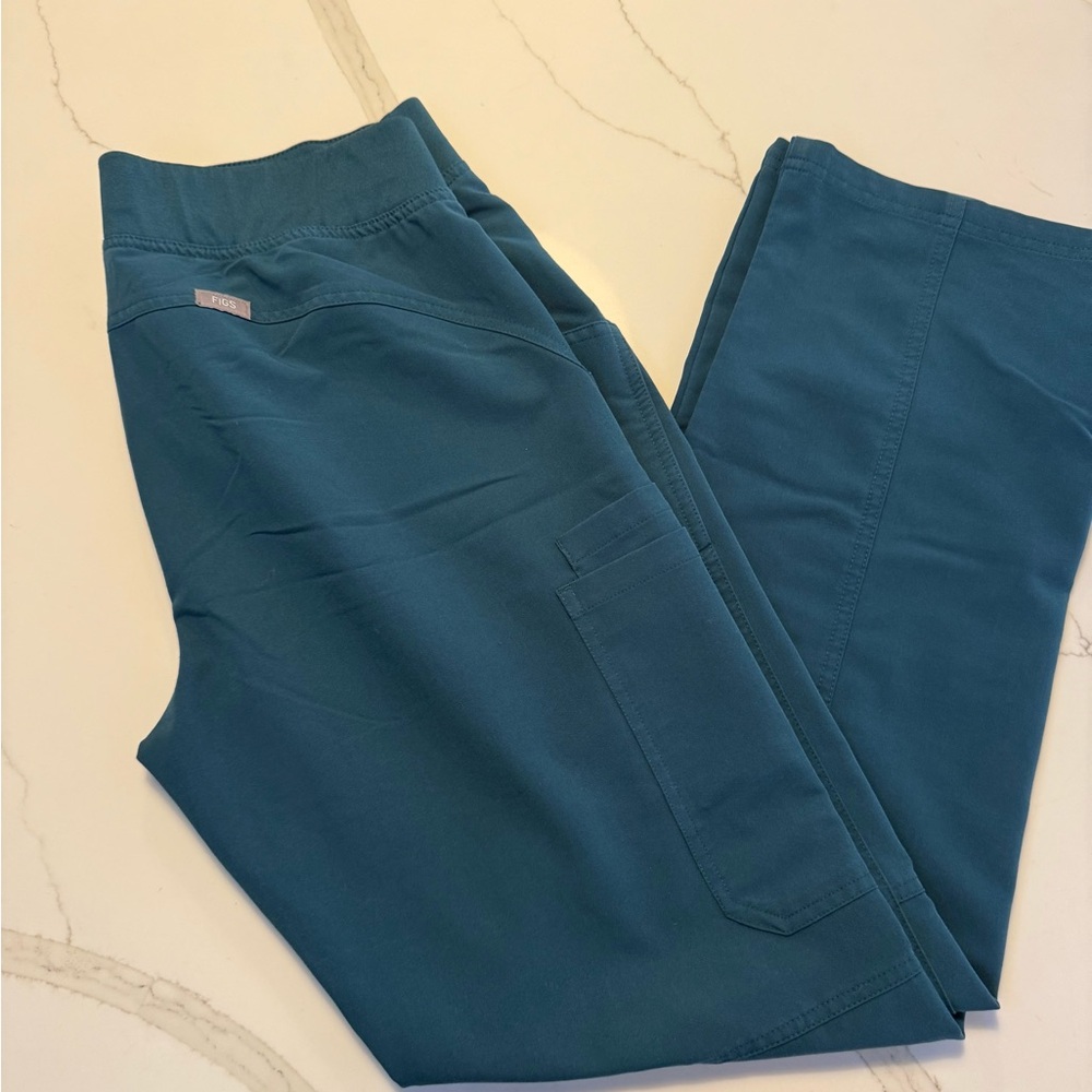 Figs Caribbean Blue Pink Drawstring Kade